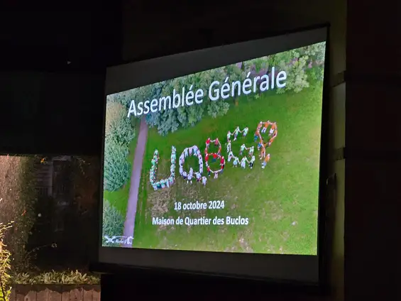 Assemblé générale 2024 de l'union de quartier des Buclos