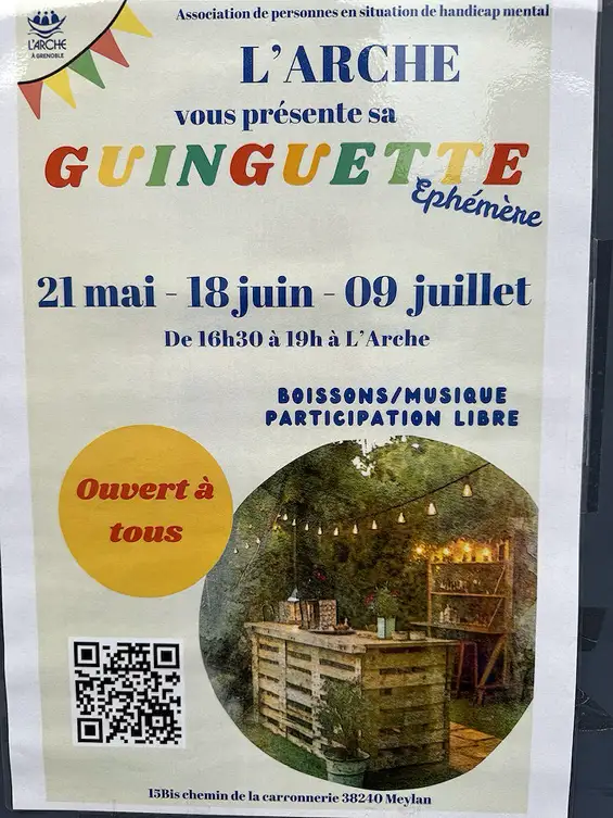 Un apéro guinguette et un bel élan de solidarité à L’Arche de Grenoble