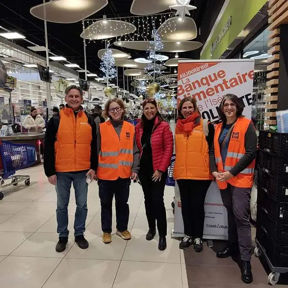 Banques Alimentaires 2023 avec Carrefour Meylan