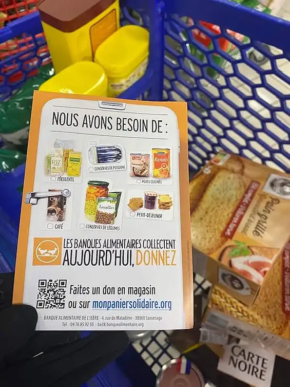 Banques Alimentaires 2023 avec Carrefour Meylan