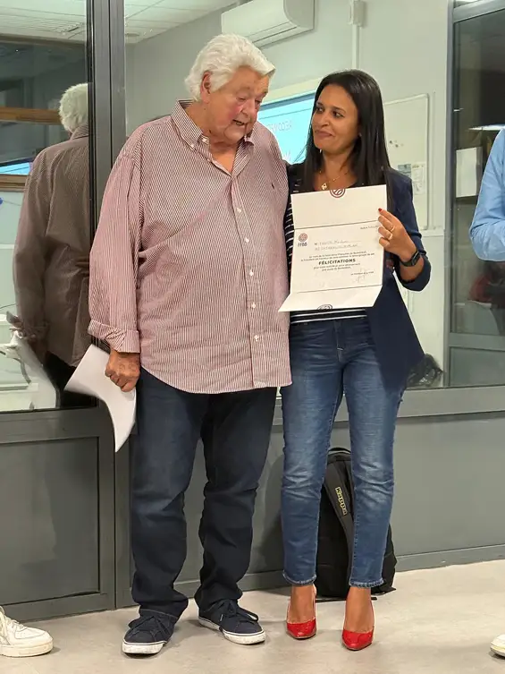 Le BCTM : un exemple AG 2025 - de transmission et de réussite pour notre jeunesse - trois belles reconnaissances ont été accordées par le comité à l’égard de Nadia Hafid, secrétaire générale du club, Valérie Boisseron et Stéphane Berthollet