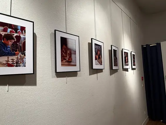 Exposition « Les Échecs, un art du jeu », Photographies de Nathalie Teypaz et peintures de Chris Lepori