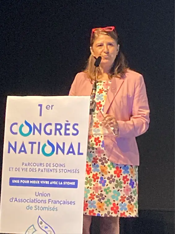 Ouverture du 1er Congrès National Parcours de soins et de vie des patients stomisés à Alpexpo Grenoble.