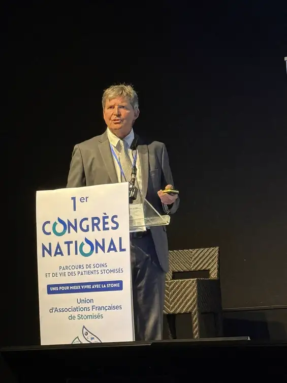 Ouverture du 1er Congrès National Parcours de soins et de vie des patients stomisés à Alpexpo Grenoble.