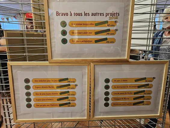 Budget participatif 2025 : six projets retenus, dont deux portés par des jeunes