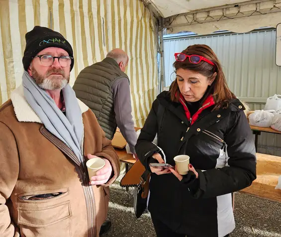 Cabane des Chasseurs, la Taillat, la fête du Boudin