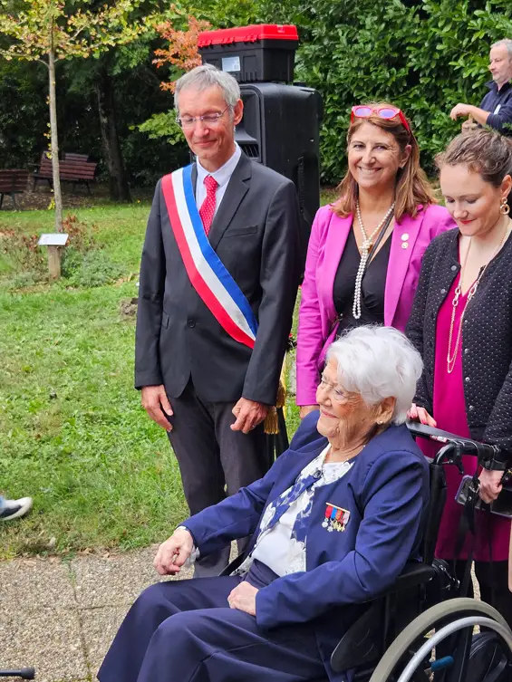 Commémoration du centenaire de Mme Élisabeth Noguès-Fabre