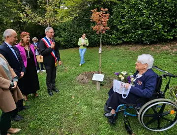 Commémoration du centenaire de Mme Élisabeth Noguès-Fabre