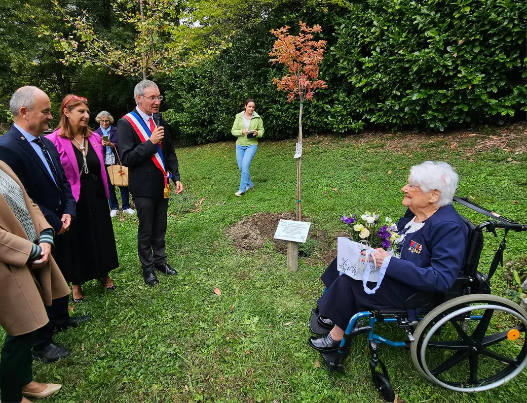 Commémoration du centenaire de Mme Élisabeth Noguès-Fabre