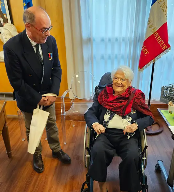 Commémoration du centenaire de Mme Élisabeth Noguès-Fabre