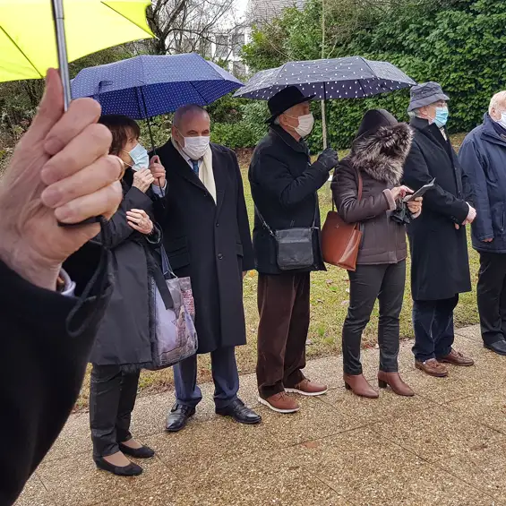 Cérémonie hommage aux morts pour la France AFN 2021 à Meylanbnavec >San drine Chaix