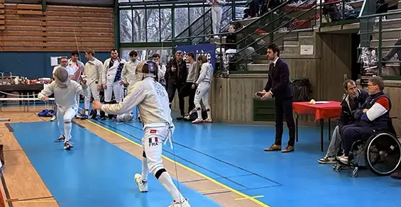 L’escrime à l’honneur à Meylan : un week-end de haut niveau aux Buclos
