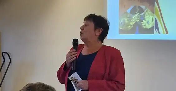 Sylvie Zelsmann, présidente de l’association Site et patrimoine meylanais
