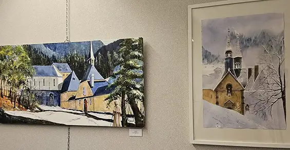 Saluons également le talent des artistes meylanais de l’APAM, qui se sont saisis de ce thème du patrimoine religieux pour réaliser de très belles œuvres