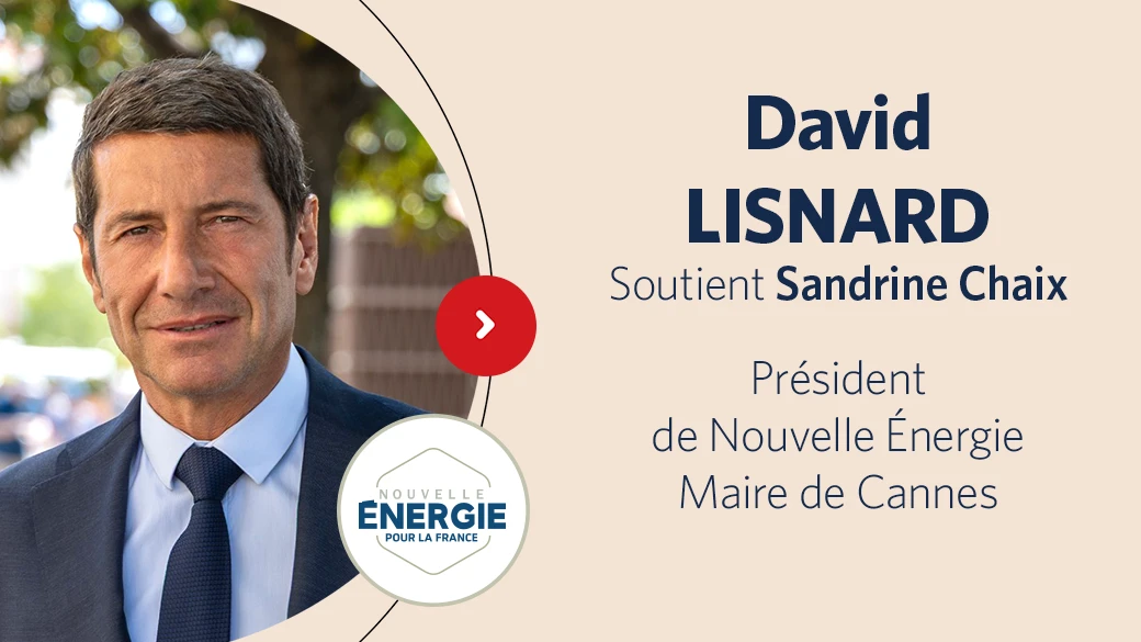 David LISNARD - Soutien Sandrine Chaix - Élections municipales Meylan 2026