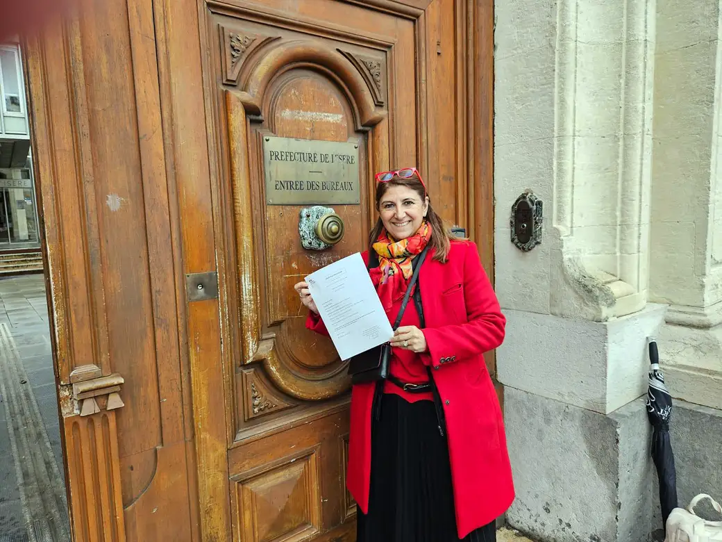 Aujourd'hui est un moment important dans cette campagne municipale : le dépôt de la liste « Meylan au Cœur, l’Avenir en Tête » à la préfecture.