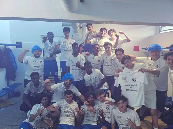 L'entente du Rachais à Meylan champion 2024-2025 U17D1 — Photo Entente Sportive du Rachais (ESR)