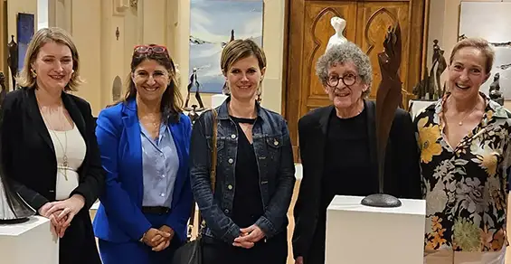 Sarah Bobin, Sandrine Chaix Ferrette, Céline Becker, Jean-Pierre Baldini, Nae