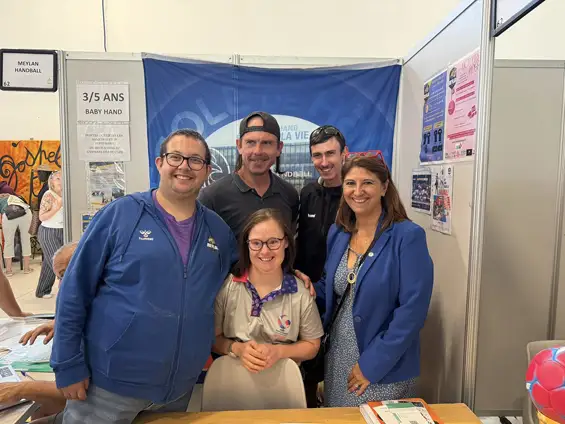 Forum des associations 2025 — Meylan, une énergie associative qui fait notre force — Stand de l'association : Meylan HandBall