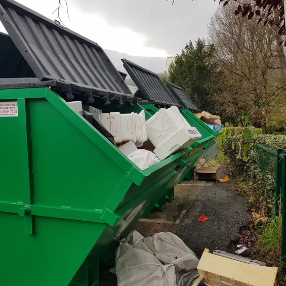 Gestions des déchets, marché des Ayguinards