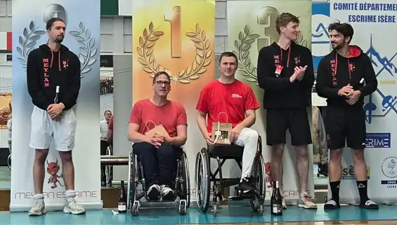 Handi-valides à l’unisson : l’esprit sportif brille à Meylan Escrime