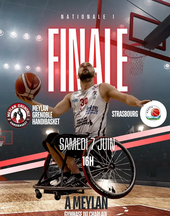 Handibasket : en finale aller, le MGH s’incline mais garde espoir
