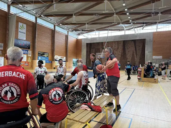 Handibasket : en finale aller, le MGH s’incline mais garde espoir