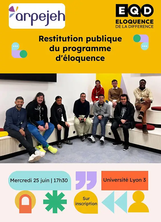 Restitution pubvlique programme d'éloquence - Ils ont pris la parole. Et quelle parole !