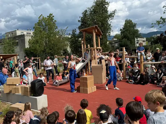 Mi-Plaine : Inauguration de l’aire de jeux inclusive de Meylan