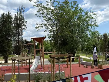 Mi-Plaine : Inauguration de l’aire de jeux inclusive de Meylan