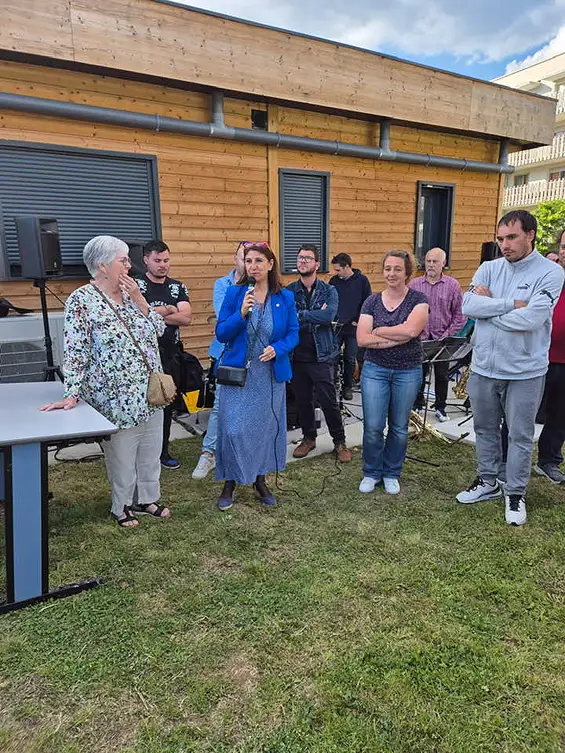 Inauguration des Jardins de l'Arist à Eybens
