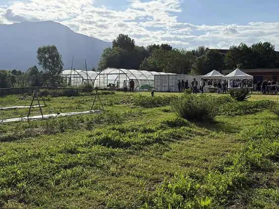 Inauguration des Jardins de l'Arist à Eybens