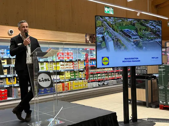 Inauguration du nouveau Lidl de Meylan