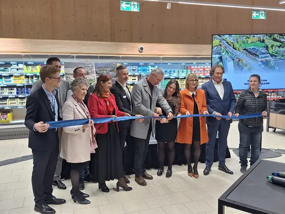 Inauguration du nouveau Lidl de Meylan