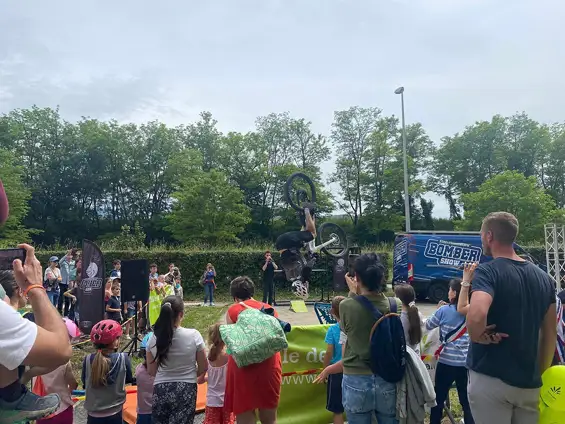 Inauguration du « Rid’Airpark » de Meylan