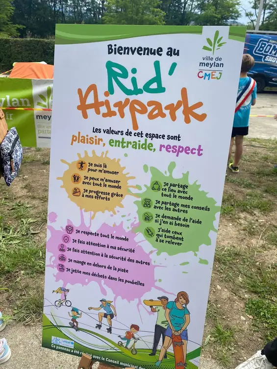 Inauguration du « Rid’Airpark » de Meylan