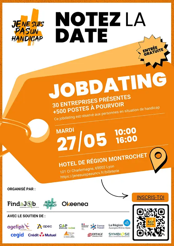 JenesuisPASunHANDICAP — Une première réussie pour le job dating à l’Hôtel de Région !