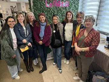 Une partie de l’équipe Meylan au cœur, l’avenir en tête s’est donnée rendez-vous pour la journée de la femme Les PrO’digieuses à Meylan.