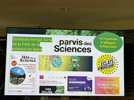 Osez la science — Lancement de la 34ᵉ Fête de la Science à Grenoble