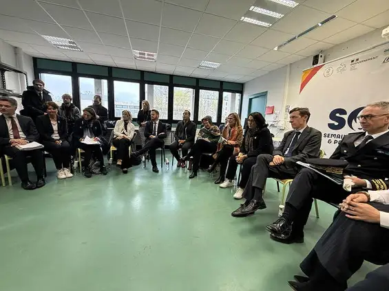 Retour sur ma présence, au nom du Président de la Région, Fabrice Pannekoucke, au lancement de la 10e Semaine olympique et paralympique, en présence de la ministre des Sports, Marina Ferrari, et du ministre de l’Éducation nationale, Édouard Geoffray, au collège Victor Schœlcher, dans le quartier de la Duchère à Lyon.