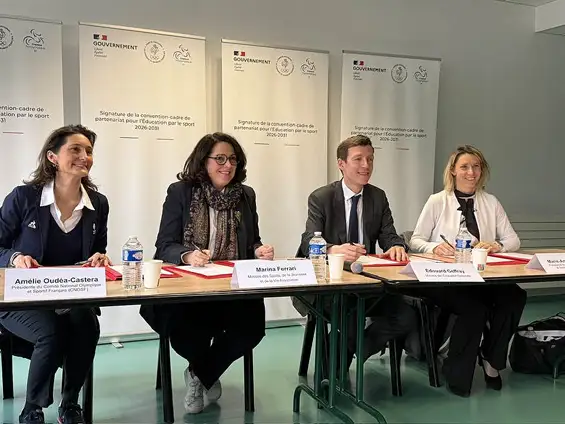 Retour sur ma présence, au nom du Président de la Région, Fabrice Pannekoucke, au lancement de la 10e Semaine olympique et paralympique, en présence de la ministre des Sports, Marina Ferrari, et du ministre de l’Éducation nationale, Édouard Geoffray, au collège Victor Schœlcher, dans le quartier de la Duchère à Lyon.