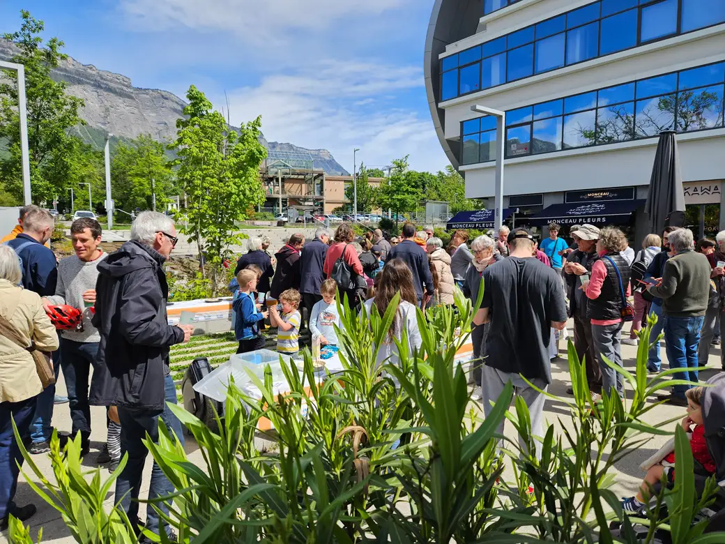 Les 40 ans des béalières, place Malacher