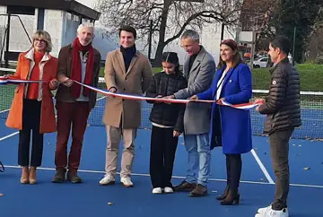 Les courts des Aiguinards font peau neuve…