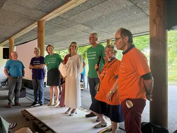 Un magnifique moment de partage à L’Arche en France, à l