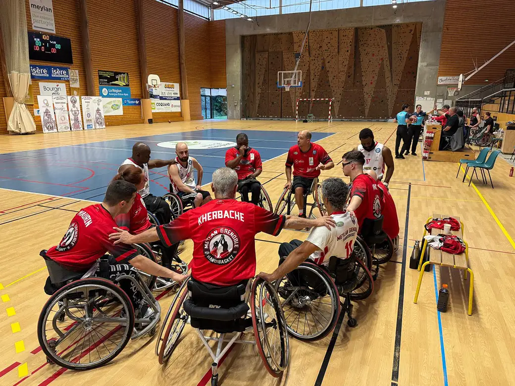 Meylan Handibasket : courage, intensité… et colère retenue !