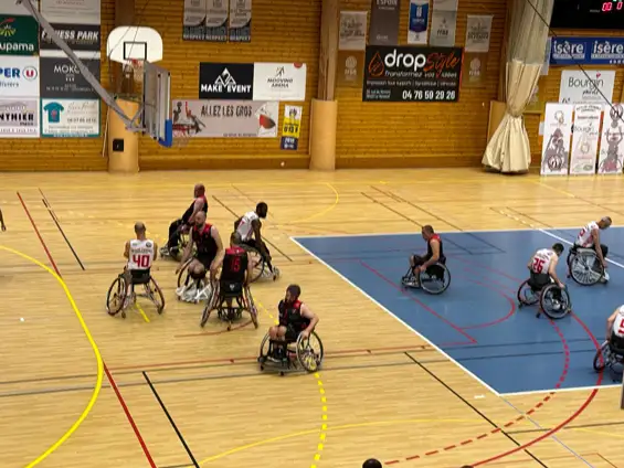 Meylan Handibasket : courage, intensité… et colère retenue !