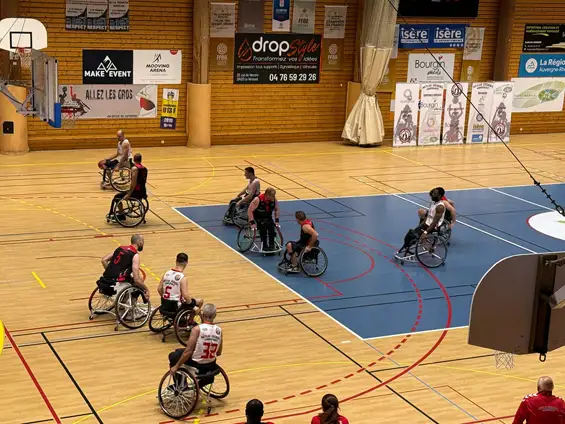 Meylan Handibasket : courage, intensité… et colère retenue !