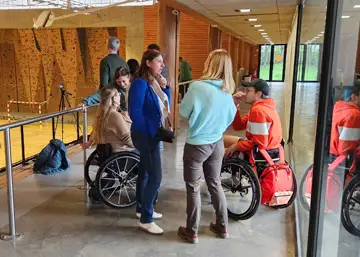 Meylan Grenoble Handibasket affrontait Strasbourg cet après-midi au gymnase du Charlaix.