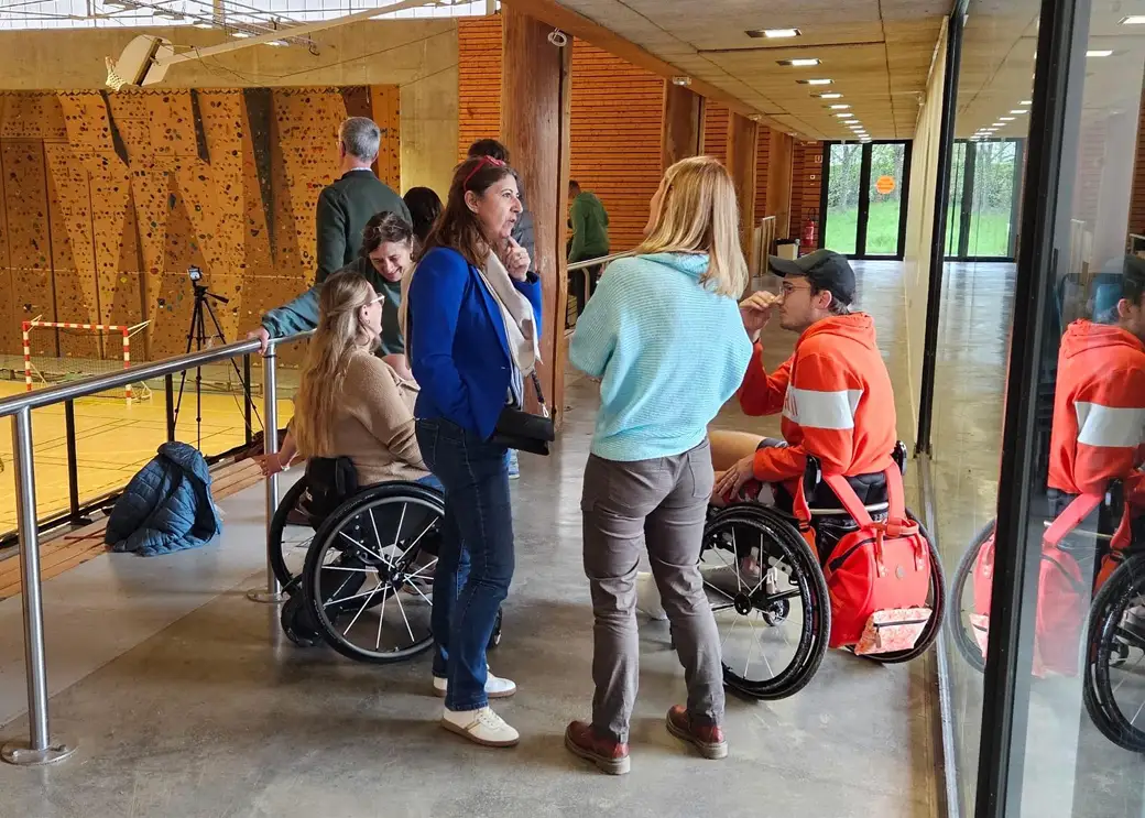 Meylan Grenoble Handibasket affrontait Strasbourg cet après-midi au gymnase du Charlaix.