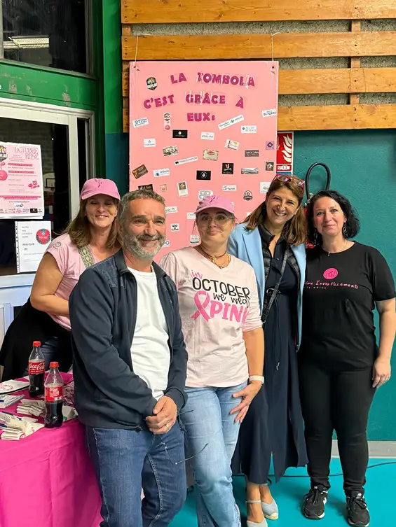 Octobre Rose avec Meylan Handball, protégez toutes les femmes que vous aimez